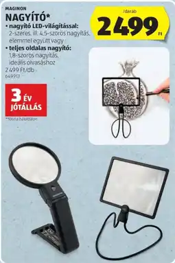 ALDI Maginon nagyító ajánlat