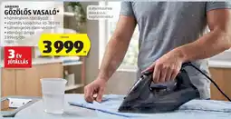 ALDI Ambiano gőzölős vasaló ajánlat