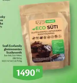 EcoFamily Szafi ecofamily gluténmentes lisztkeverék ajánlat