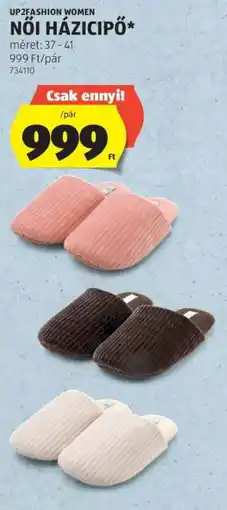 ALDI Up2fashion women női házicipó ajánlat