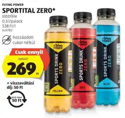 ALDI Flying Power sportital zero ajánlat