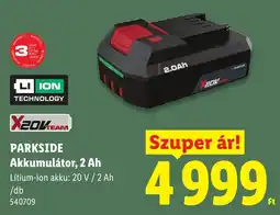Lidl Parkside akkumulátor ajánlat