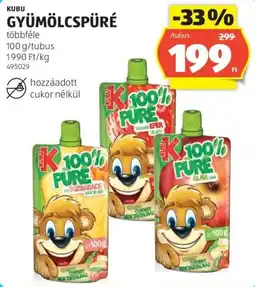 ALDI Kubu gyümölcspré ajánlat