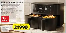 ALDI Ambiano dupla kosaras fritoz ajánlat