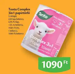 EcoFamily Tento complex 3in1 papírtörlő ajánlat