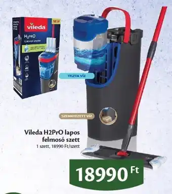 Vileda H2Pro lapos felmosó szett