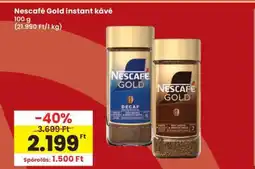 Interspar Nescafé Gold instant kávé ajánlat