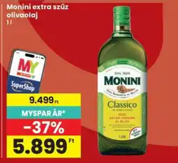 Interspar MONINI Extra szűz olívaolaj ajánlat