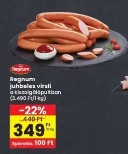 Interspar Regnum Juhbeles virsli ajánlat