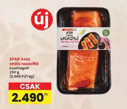 Interspar SPAR Asia chilis lazacfilé ajánlat