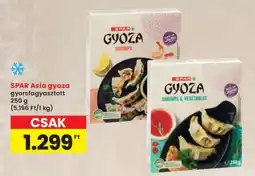 Interspar SPAR Asia gyoza ajánlat