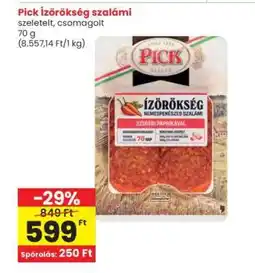 Interspar PICK ÍZÖRÖKSÉG SZALÁMI ajánlat
