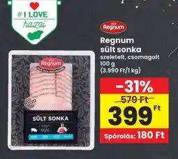 Interspar Regnum sült sonka ajánlat