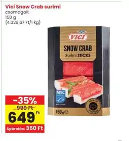 Interspar Vici Snow Crab Surimi ajánlat