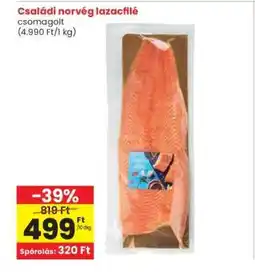 Interspar Családi norvég lazacfilé ajánlat
