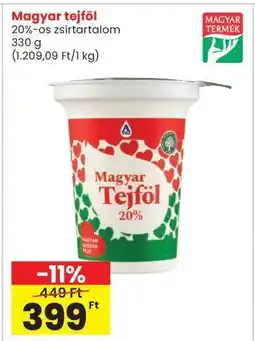 Interspar Magyar tejföl ajánlat