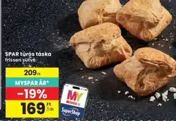 Interspar SPAR túrós táska ajánlat