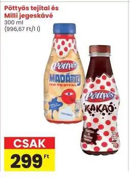 Interspar Pöttyös tejital és Milli jegeskávé ajánlat