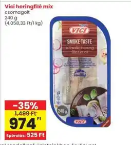 Interspar Vici heringfilé mix ajánlat