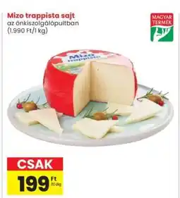 Interspar MIZO Trappista sajt ajánlat