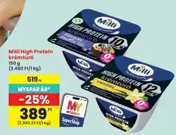Interspar Milli High Protein krémtúró ajánlat
