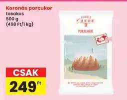 Interspar KORONÁS PORCUKOR ajánlat