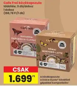 Interspar CAFE FREI Kávékapszula ajánlat