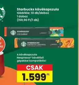 Interspar Starbucks kávékapszula ajánlat