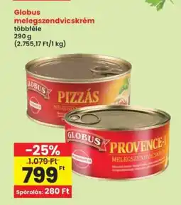 Interspar Globus Melegszendvicskrém ajánlat