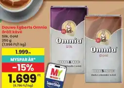Interspar Douwe Egberts Omnia Őrölt Kávé ajánlat