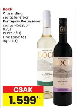 Interspar Bock Olaszrizling / Portagéza Portugieser ajánlat