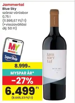Interspar Jammertal Blue Sky ajánlat