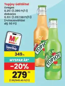 Interspar TopJoy Üdítőital ajánlat
