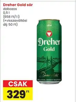 Interspar Dreher Gold sör ajánlat