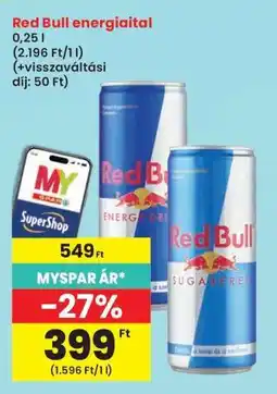 Interspar RED BULL Energiaital ajánlat