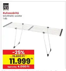 Interspar Ruhaszárító ajánlat