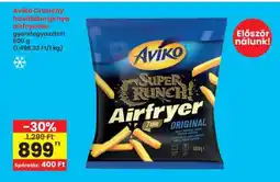 Interspar Aviko Crunchy hasábburgonya airfryerbe ajánlat
