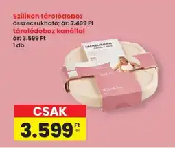 Interspar tárolódoboz kanállal ajánlat