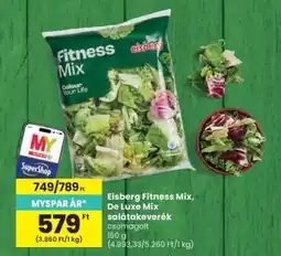 Spar Eisberg Fitness Mix, De Luxe Mix salátakeverék ajánlat