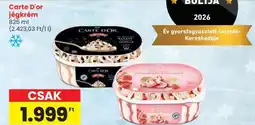 Spar CARTE D'OR Jégkrém ajánlat