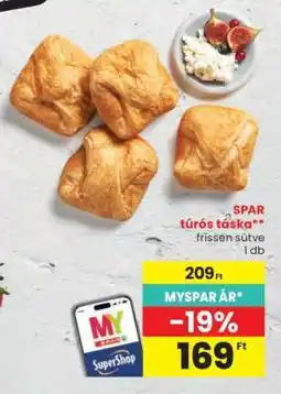 Spar SPAR túrós táska ajánlat