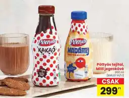 Spar Pöttyös tejital, Milli jegeskávé ajánlat