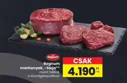 Spar Regnum marhanyak, tarja ajánlat