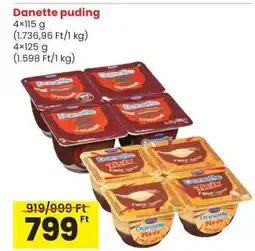Spar DANETTE Puding ajánlat