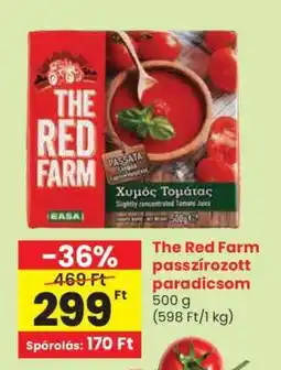 Spar The Red Farm passzírozott paradicsom ajánlat