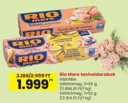 Spar Rio Mare tonhaldarabok ajánlat