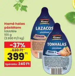 Spar Hamé halas pástétom ajánlat
