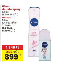 Spar NIVEA dezodorspray ajánlat