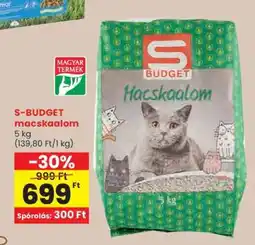 Spar S-BUDGET macskaalom ajánlat