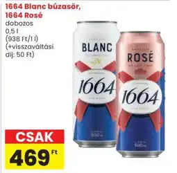 Spar 1664 Blanc búzasör, 1664 Rosé ajánlat